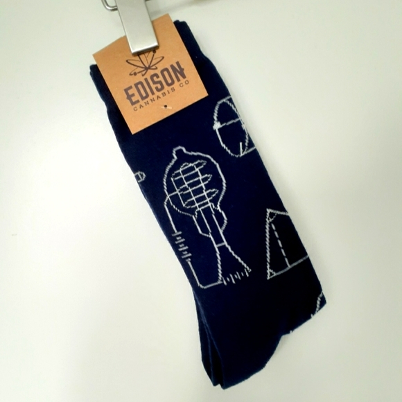 Edison Cannabis CO. Socks - Picture 1 of 1